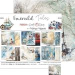 Blocco di carte scrap Emerald Tales cm 20x20