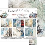 Blocco di carte scrap Emerald Tales cm 30 x 30