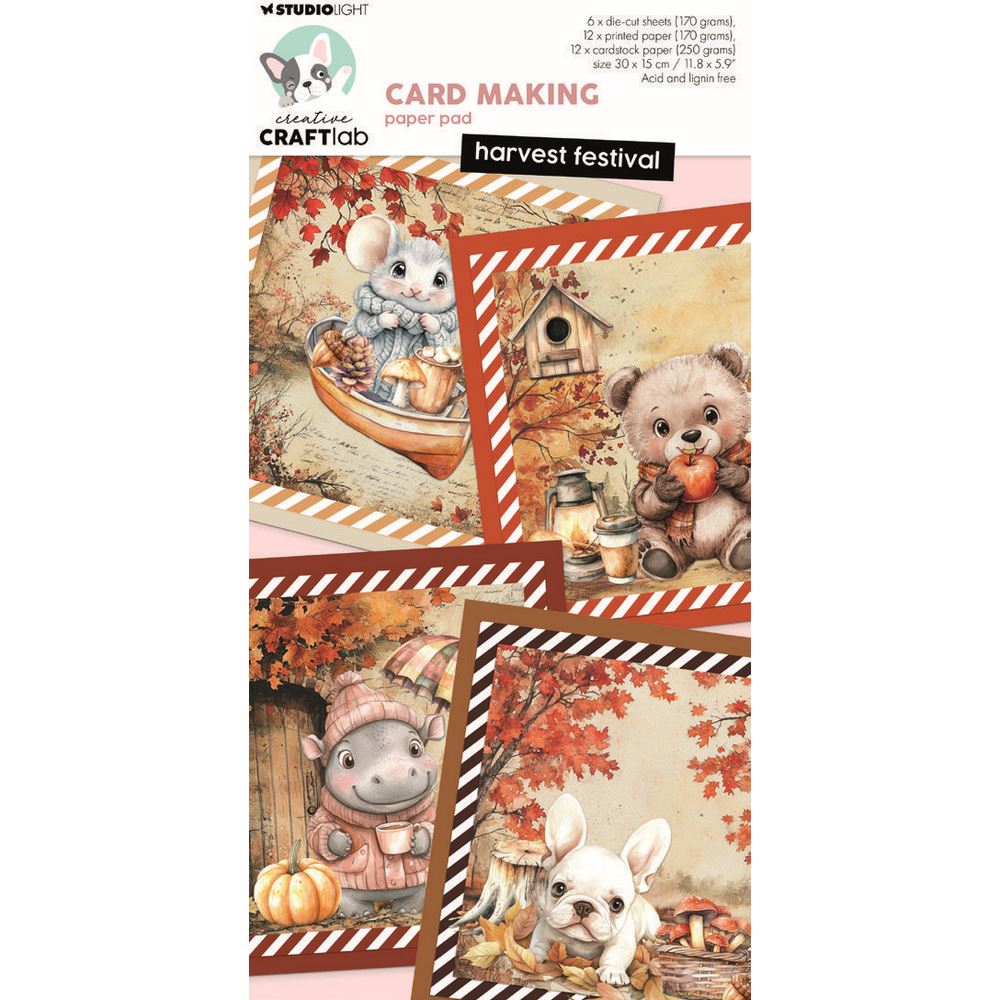 Blocco di carte scrap Harvest Festival