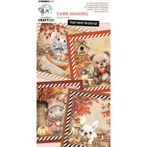 Blocco di carte scrap Harvest Festival