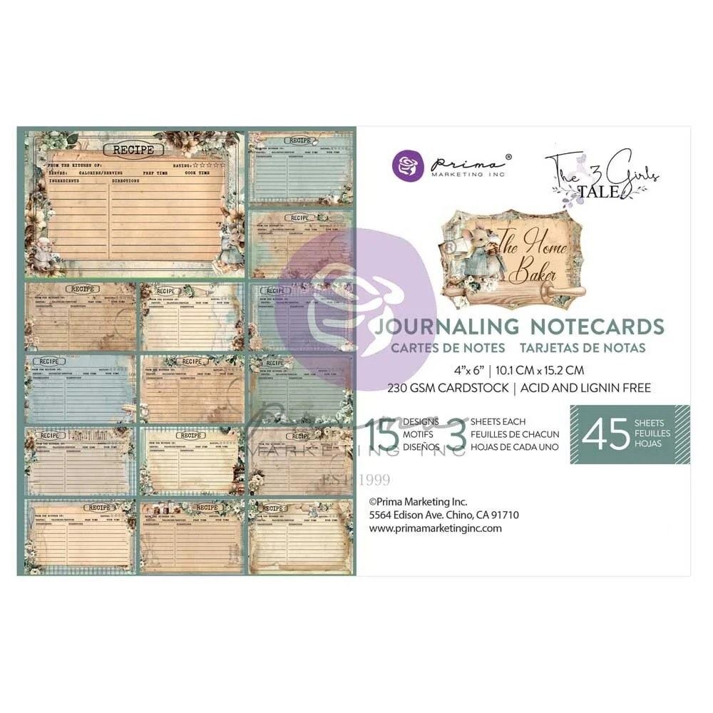 Blocco di carte scrap The Home Baker cm 15 x 10