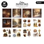 Blocco di carte scrap Hot Cocoa 20 x 20