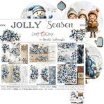 Blocco di carte scrap Jolly Season cm 15x15