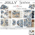 Blocco di carte scrap Jolly Season cm 15x15