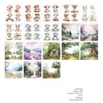 Blocco di carte scrap Let Yourself Bloom