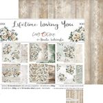 Blocco di carte scrap Lifetime Loving You Medium Set cm 20x20