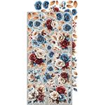 Blocco di carte scrap Mindfulness Time Extras Set Flowers & More cm 15 x 31