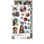 Blocco di carte scrap Mindfulness Time Extras Set Flowers & More cm 15 x 31