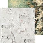 Blocco di carte scrap Oh Christmas Night Basic Set cm 20x20