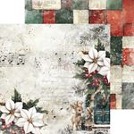 Blocco di carte scrap Oh Christmas Night cm 15x15