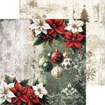 Blocco di carte scrap Oh Christmas Night cm 15x15