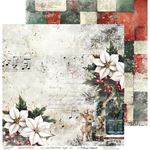 Blocco di carte scrap Oh Christmas Night cm 30 x 30