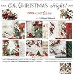 Blocco di carte scrap Oh Christmas Night cm 30 x 30