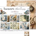 Blocco di carte scrap Summer Adventure cm 15 x 15