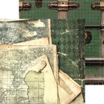 Blocco di carte scrap Summer Adventure cm 15 x 15