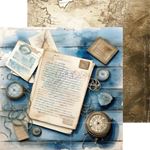 Blocco di carte scrap Summer Adventure cm 15 x 15