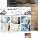 Blocco di carte scrap Emerald Tales Basic Set cm 20x20