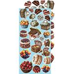Blocco di carte scrap Summer Adventures Extras Set Chill & Relax cm 15 x 31