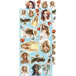 Blocco di carte scrap Summer Adventures Extras Set Chill & Relax cm 15 x 31
