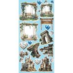 Blocco di carte scrap Summer Adventures Extras Set Chill & Relax cm 15 x 31