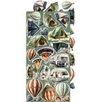 Blocco di carte scrap Summer Adventures Extras Set Trip & Adventure cm 15 x 31