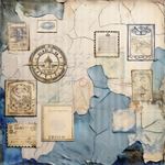Blocco di carte scrap Summer Adventures Medium Set cm 20x20