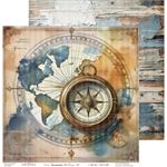 Blocco di carte scrap Summer Adventures cm 30 x 30