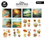 Blocco di carte scrap Summer Beauty 20 x 20