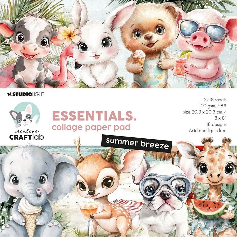 Blocco di carte scrap Summer Breeze