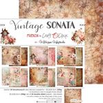 Blocco di carte scrap Vintage Sonata Medium Set cm 20x20