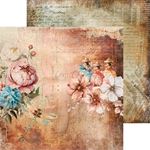 Blocco di carte scrap Vintage Sonata cm 15x15