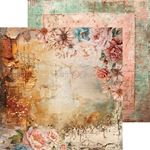 Blocco di carte scrap Vintage Sonata cm 15x15