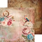 Blocco di carte scrap Vintage Sonata cm 15x15