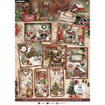 Blocco di cartoncini Card Making Cottage Christmas A4