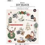 Blocco di cartoncini Christmas at Home A4