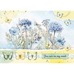 Blocco di cartoncini Essential Card Spring Wings Butterflies