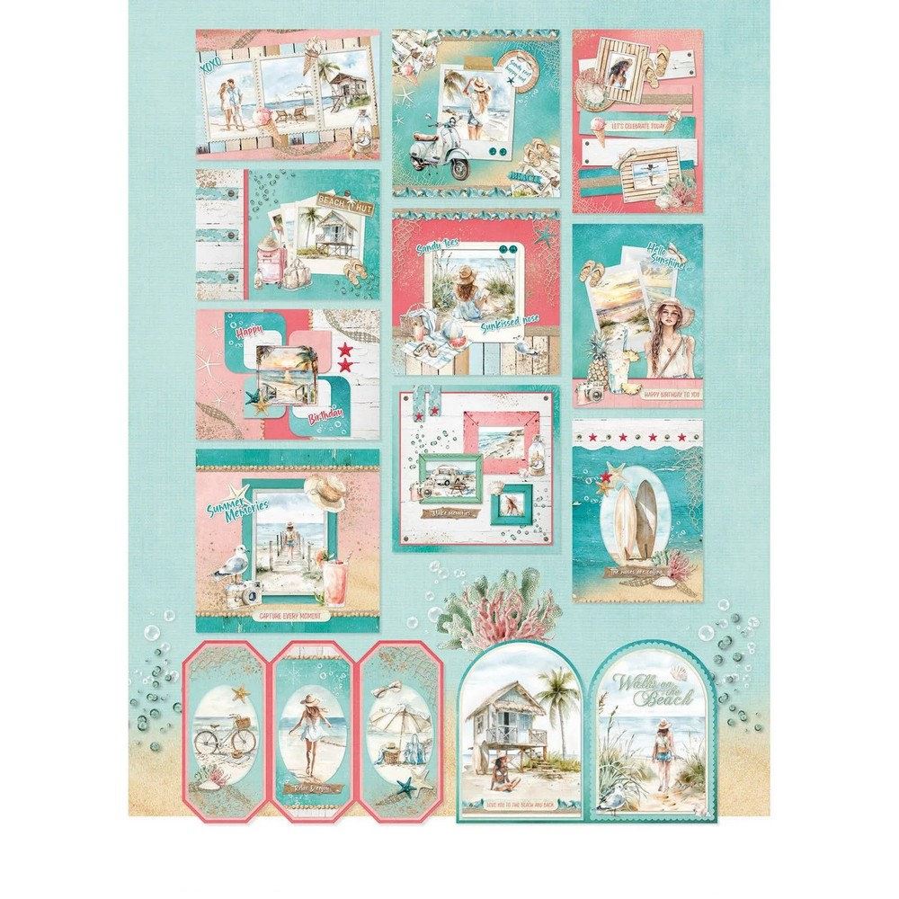 Blocco di cartoncini Essential Card Summer Celebration