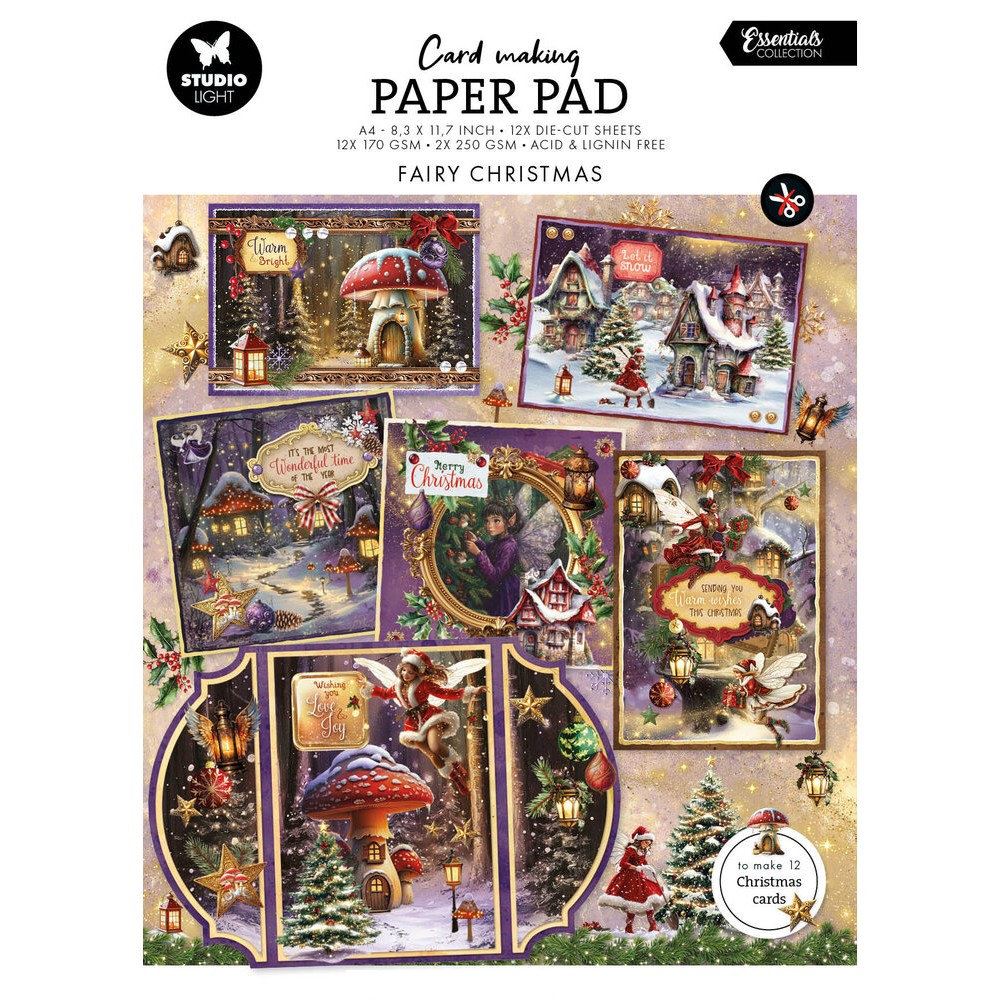 Blocco di cartoncini Fairy Christmas Card A4