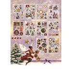 Blocco di cartoncini Fairy Christmas Die Cut A5
