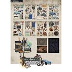 Blocco di cartoncini Gearhead's Workshop Die Cut A5