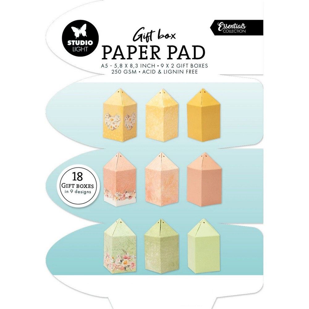 Blocco di cartoncini Gift Box Candybox