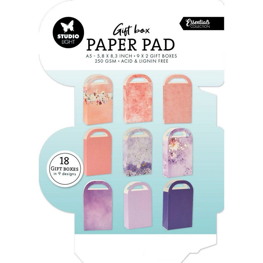 Blocco di cartoncini Gift Box Giftbag