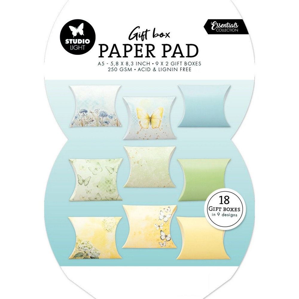 Blocco di cartoncini Gift Box Pillowbox