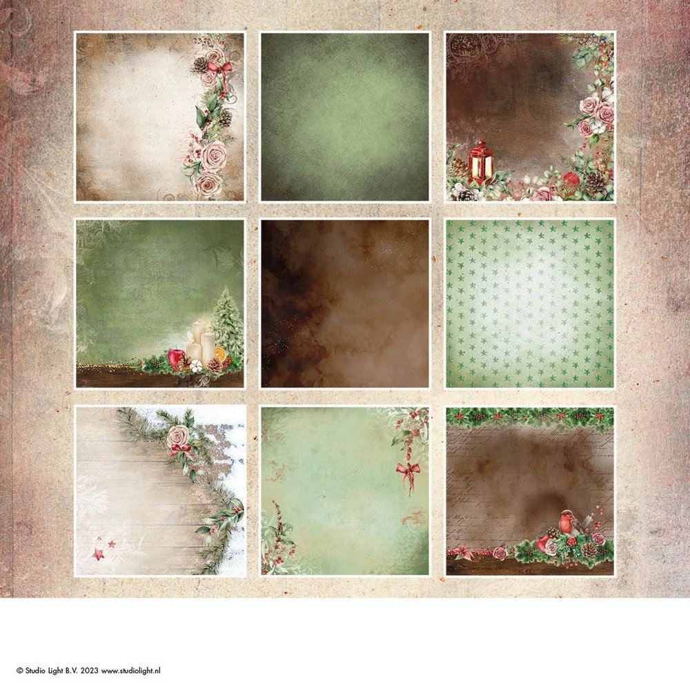 Blocco di cartoncini Magical Christmas 20 X 20