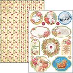 Blocco di cartoncini Scrap A4 Dear Santa