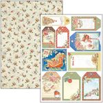 Blocco di cartoncini Scrap A4 Dear Santa