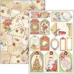 Blocco di cartoncini Scrap A4 Dear Santa