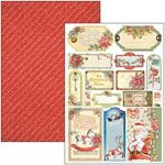 Blocco di cartoncini Scrap A4 Dear Santa