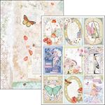 Blocco di cartoncini Scrap A4 Enchanted Land