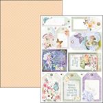 Blocco di cartoncini Scrap A4 Enchanted Land